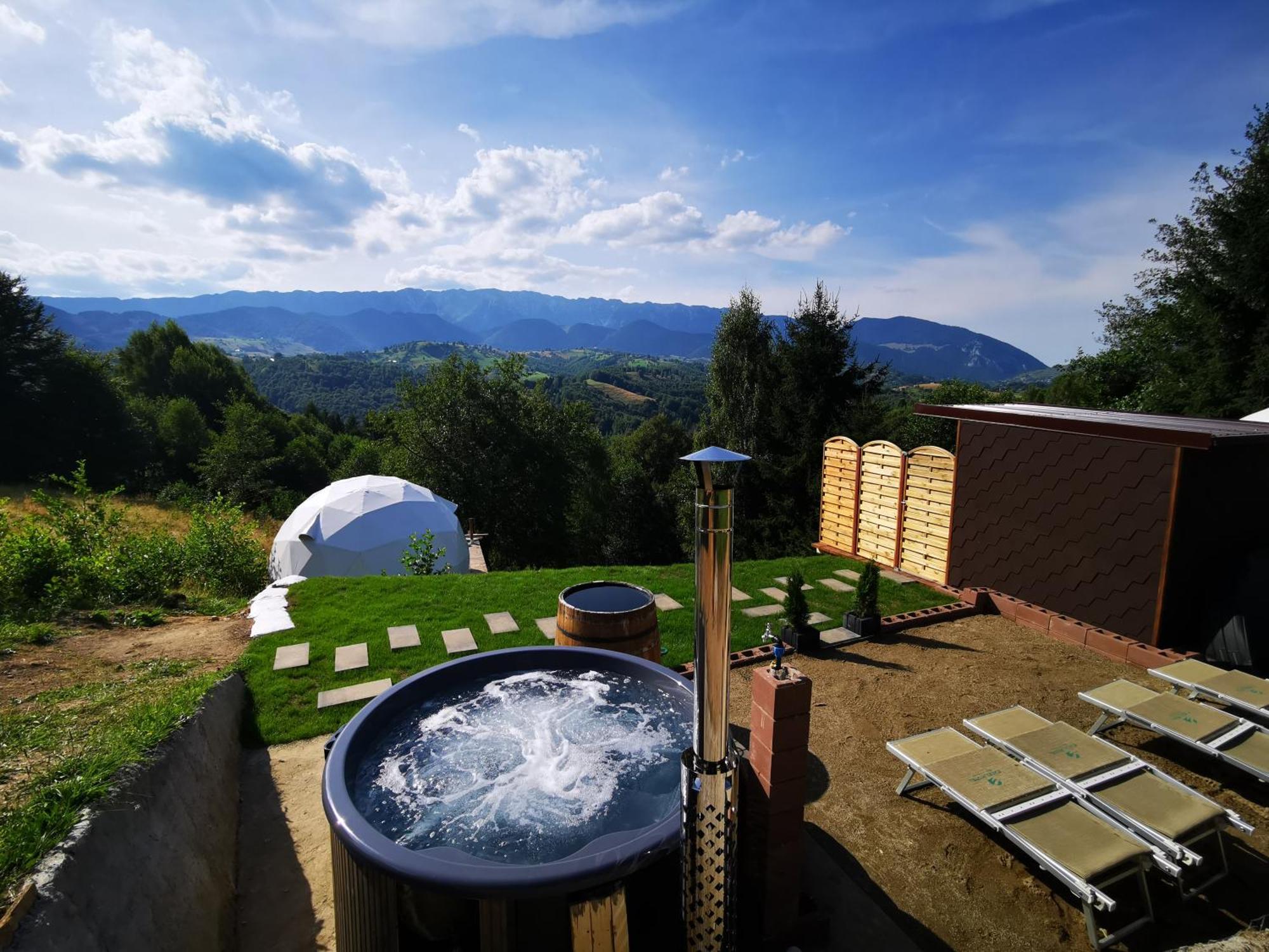 Glamping Zazen Hotel Drumu Carului Eksteriør billede